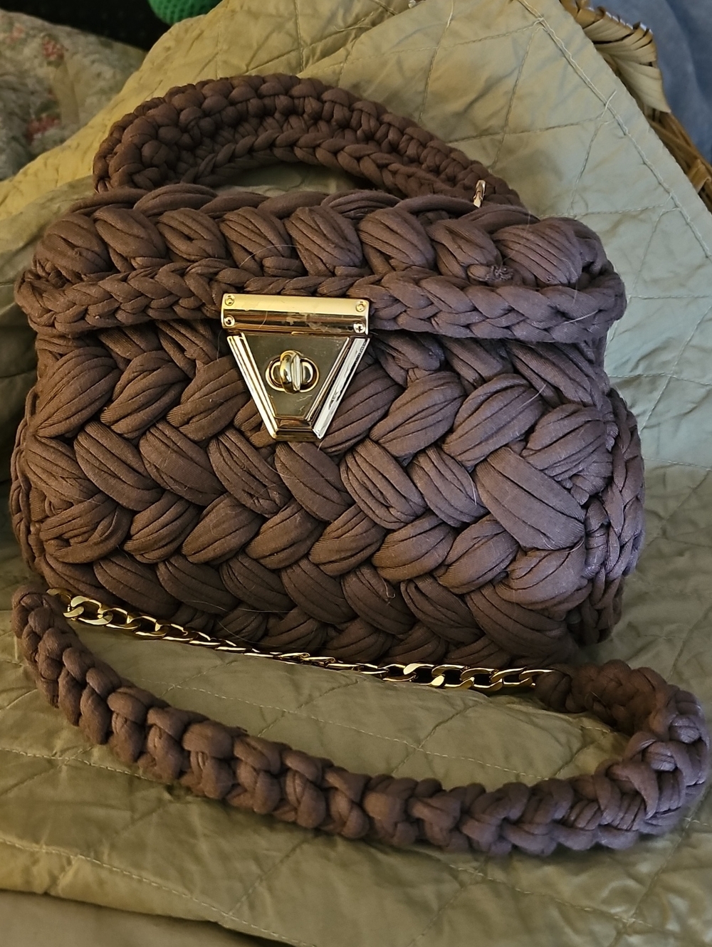 T-Shirt Yarn Shoulder Bag